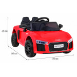 Elektrické autíčko Audi R8 - červené